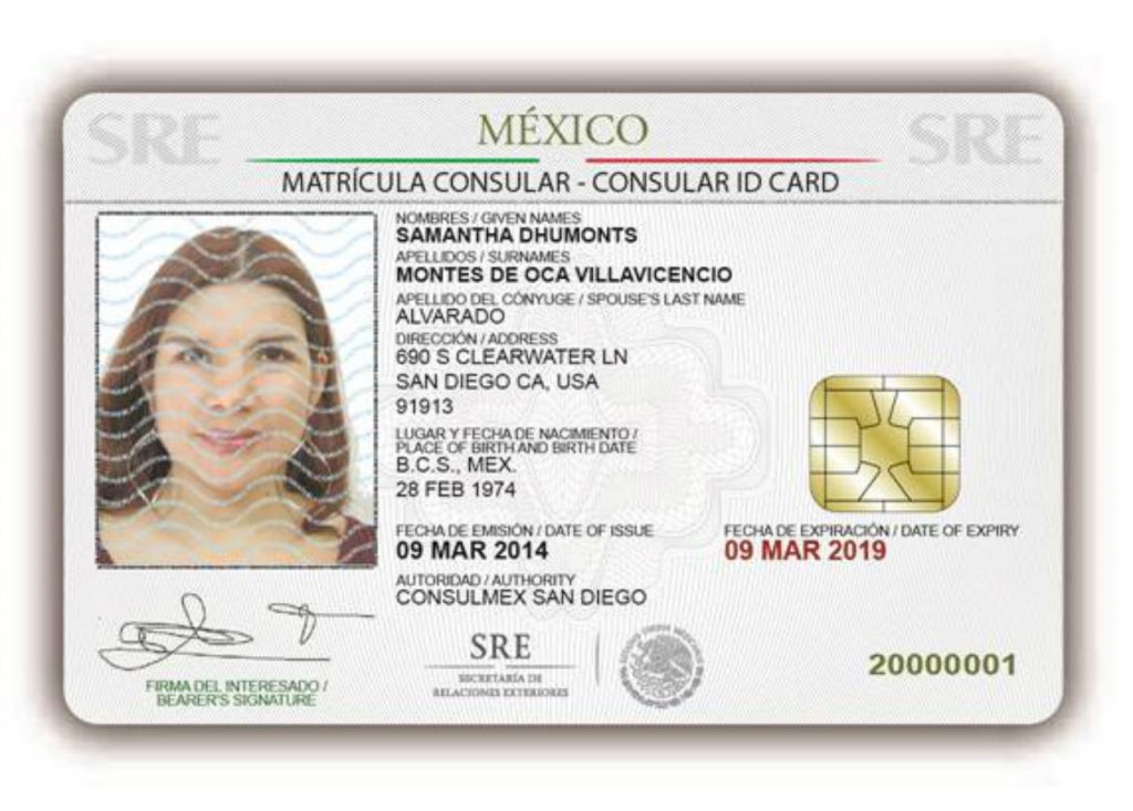 Solicita la Matrícula Consular y utilízala para identificarte en los Estados Unidos