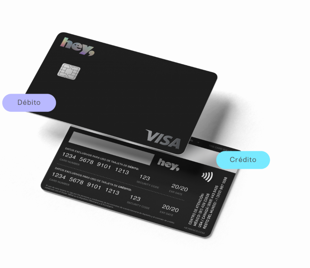 La Tarjeta de crédito Hey tiene un tipo de interés variable